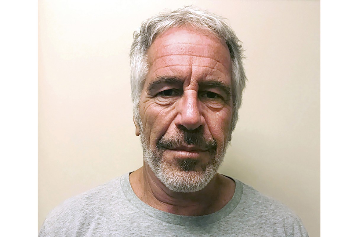 FILE - This photo provided by the New York State Sex Offender Registry shows Jeffrey Epstein, March 28, 2017. On Monday, July 1, 2024, Florida Circuit Judge Luis Delgado released the transcripts of a  ...