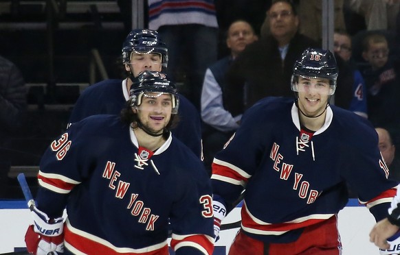 Mats Zuccarello (l.) ist Norwegens kleiner Wirbelwind.