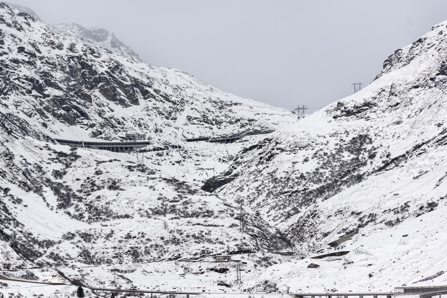 «Ich hasse das Wort Mythos im politischen Zusammenhang»: Der Gotthard im Winter.