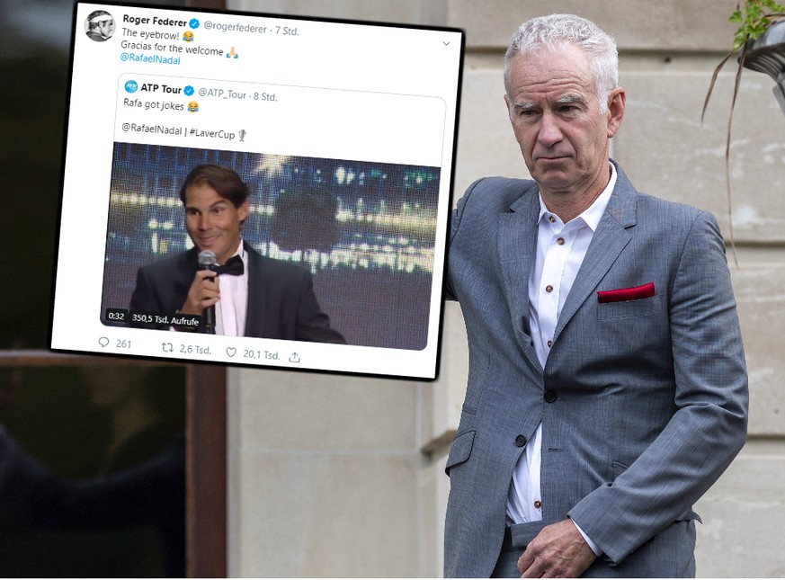 Federer/Nadal necken sich wie ein altes Ehepaar und McEnroe will «ihre Karrieren beenden»