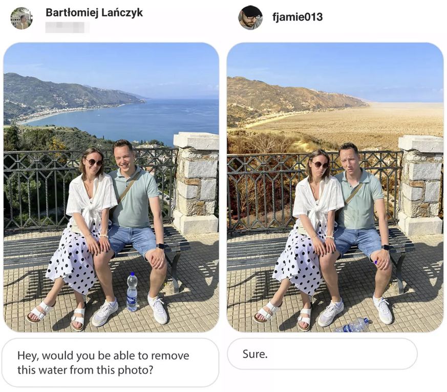 James Fridman Photoshop Trollerei