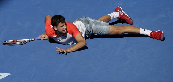 Grigor Dimitrov schonte gegen Rafael Nadal weder den Gegner noch sich selber.