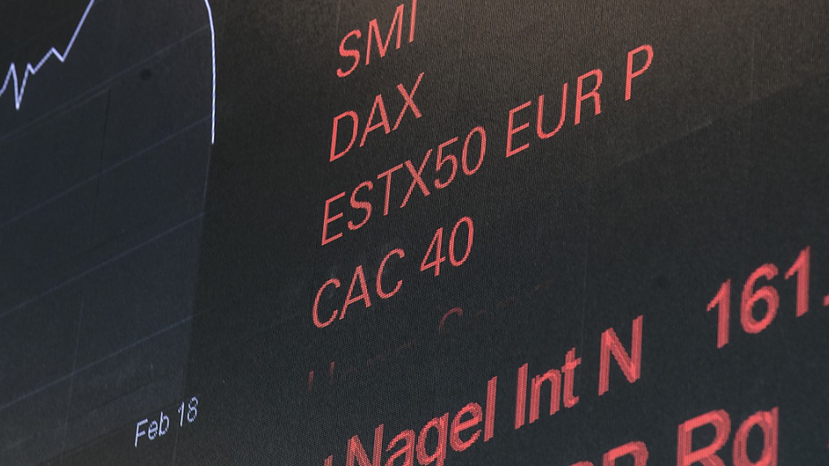 Mit dem SMI geht es am Donnerstag talwärts.
