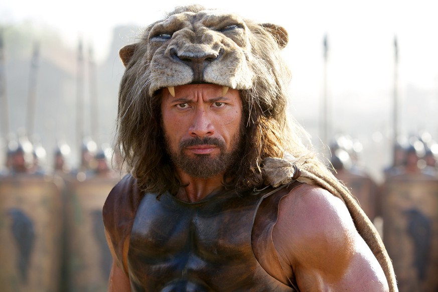 This image released by Paramount Pictures shows Dwayne Johnson as Hercules in a scene from &quot;Hercules.&quot; (AP Photo/Paramount Pictures, Kerry Brown)