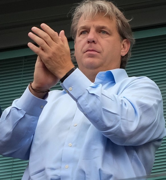 Chelsea owner Todd Boehly during the Premier League match between Chelsea and Tottenham Hotspur at Stamford Bridge, London, England on 14 August 2022. PUBLICATIONxNOTxINxUK Copyright: xAndyxRowlandx P ...