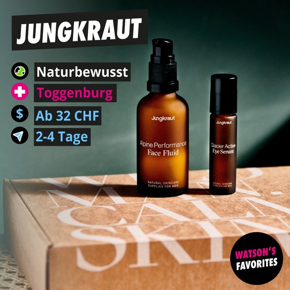 Das Face Fluid und Eye Serum von Jungkraut.