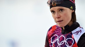 Erfolgreiche Skijägerin: Evi Sachenbacher-Stehle.