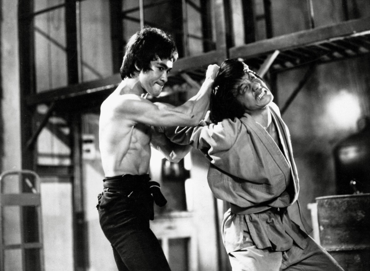 Bruce Lee, Jackie Chan, Enter the Dragon 1973 Warner Bros. / Cinema Legacy Collection File Reference 33962-022THA Hollywood CA USA PUBLICATIONxINxGERxSUIxAUTxONLY Copyright: xCinemaxLegacyxCollection/ ...