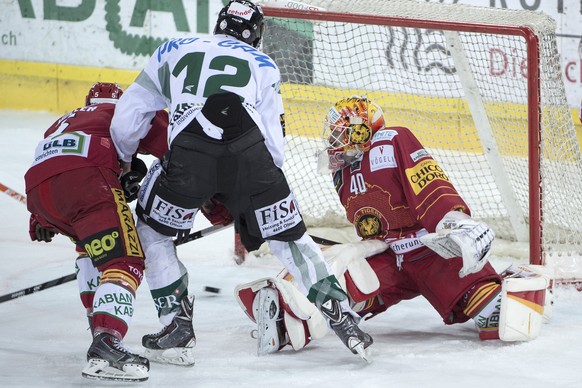 Eine Wundertüte: Langnau-Keeper Damiano Ciaccio.