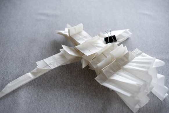 Samurai Origamifigur von Juho Könkkölä
