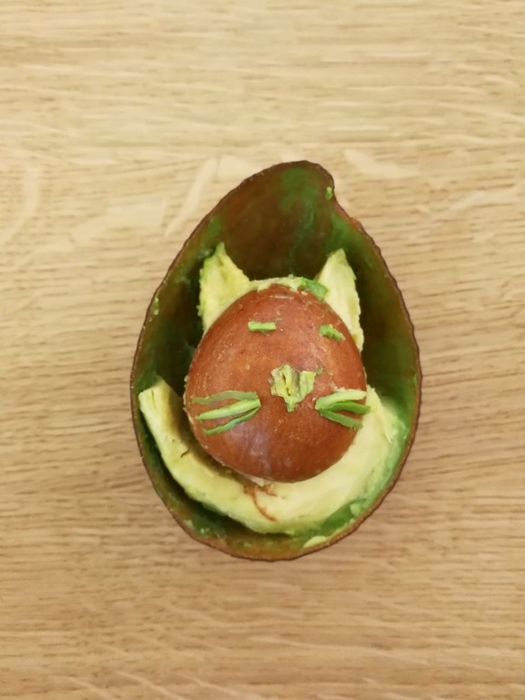 Avocado Kunst von Angelina Graf