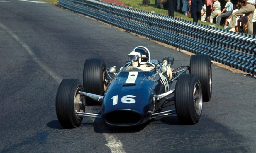 Bob Bondurant USA Eagle T1G, disqualified for having a push start...USA Grand Prix, Watkins Glen, USA, 2 October 1966 Copyright: xSuttonxMotorsportsx