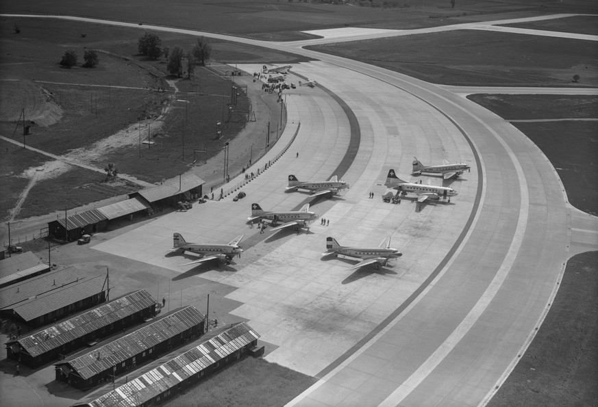 Flughafen Kloten Zürich 1949