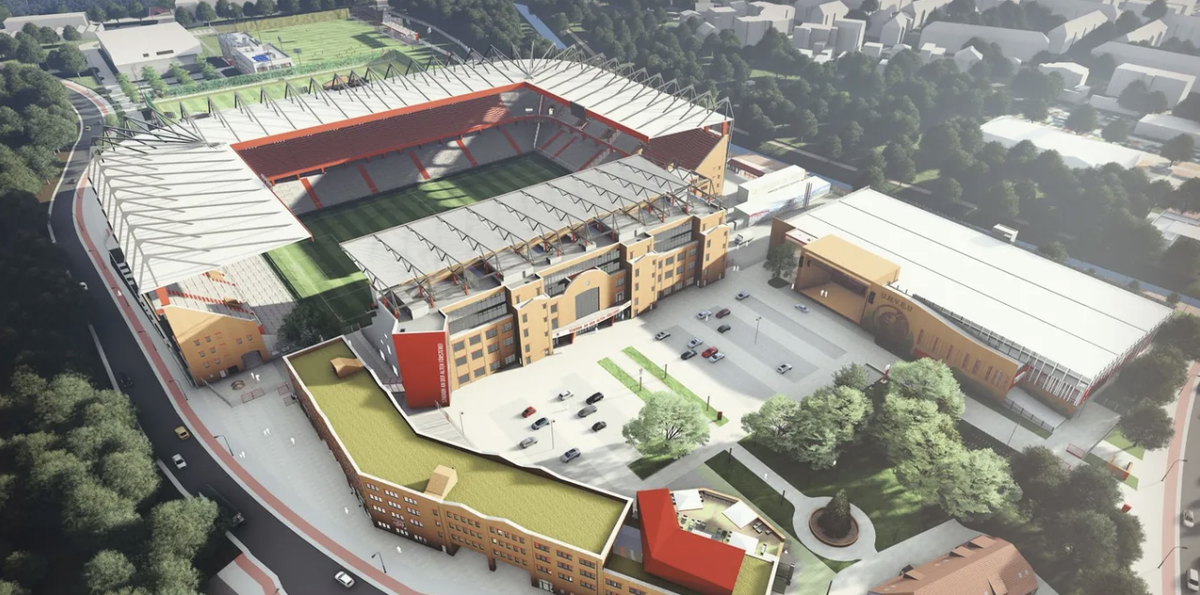 Voici ce à quoi pourrait ressembler le futur domicile du club berlinois.
