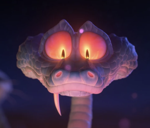 Gary hat im Film nur einen Zahn, giftig ist dieser trotzdem.