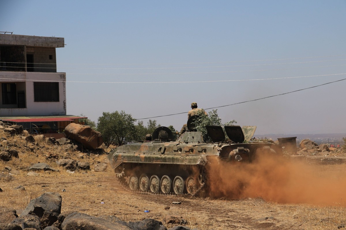 Les forces syriennes ont été déployées à Soueida, en Syrie.