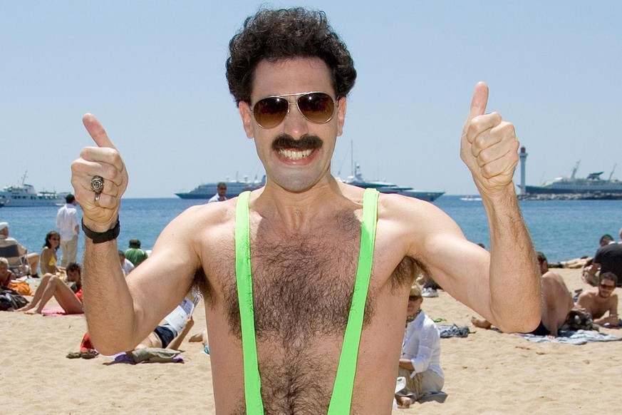 May 24, 2006: Sacha BarOn Cohen, aka Borat, at Cannes Film Festival In Canne, France. Credit: INFGoff.com Ref: kguk-01