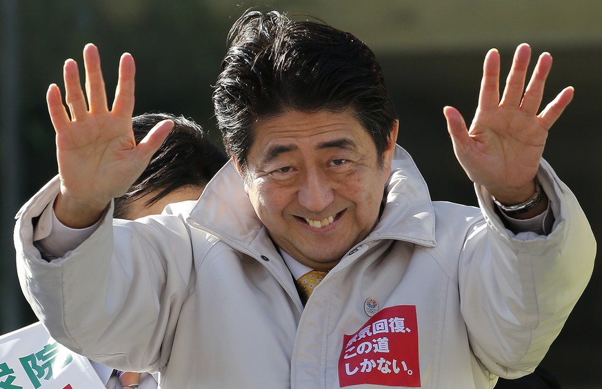 Shinzo Abe, Ministerpräsident Japans.&nbsp;