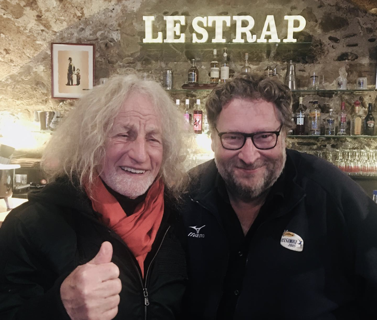 Avec Hubert Audriaz, une autre figure de la vie fribourgeoise.
