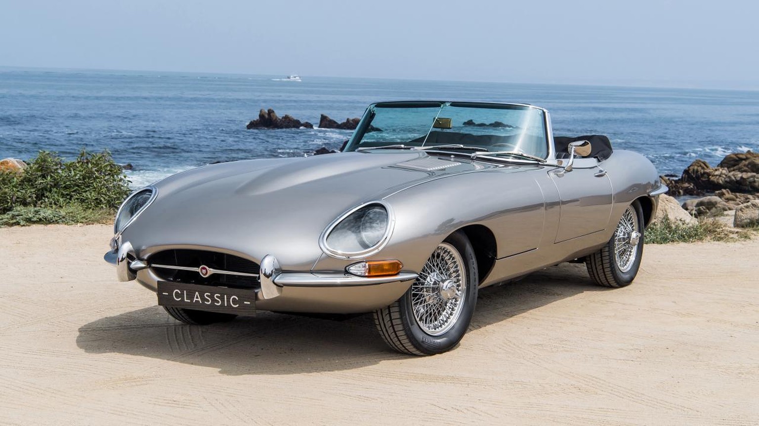 jaguar e-type zero ev electric elektrisch tesla vintage oldtimer https://www.jaguar.com/about-jaguar/jaguar-classic/authentic-cars/e-type-zero.html