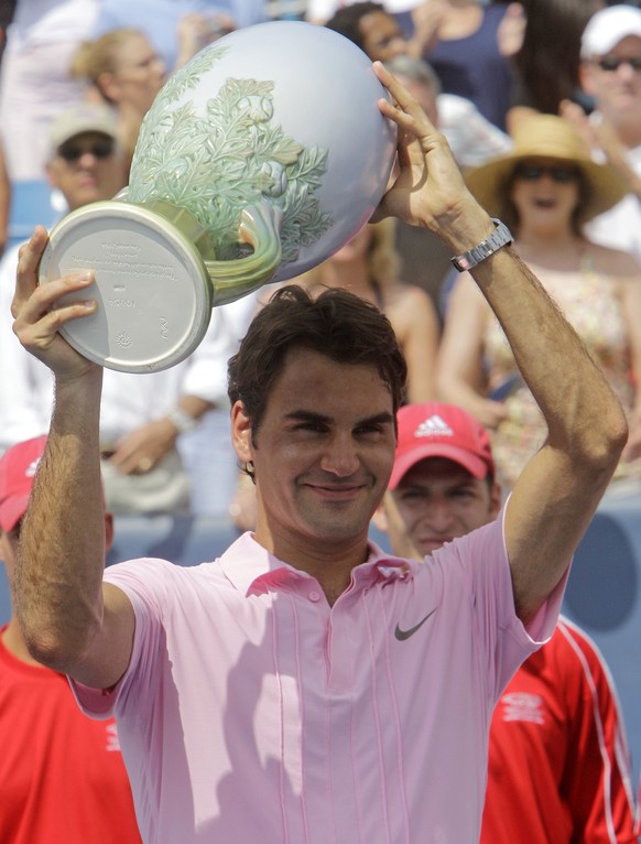 Pretty in pink: Turniersieg in Cincinatti 2010.