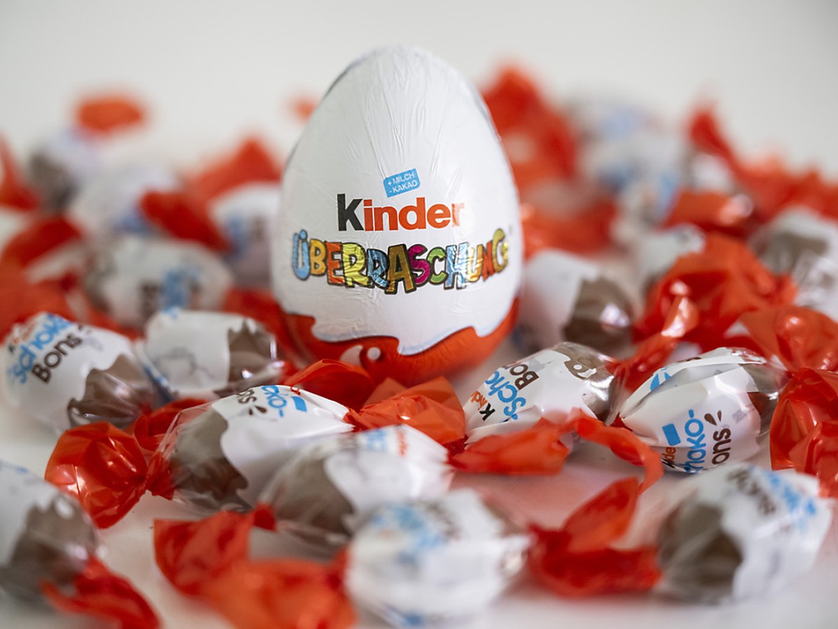 Chocolats Kinder aux salmonelles: 49 enfants touchés en Suisse