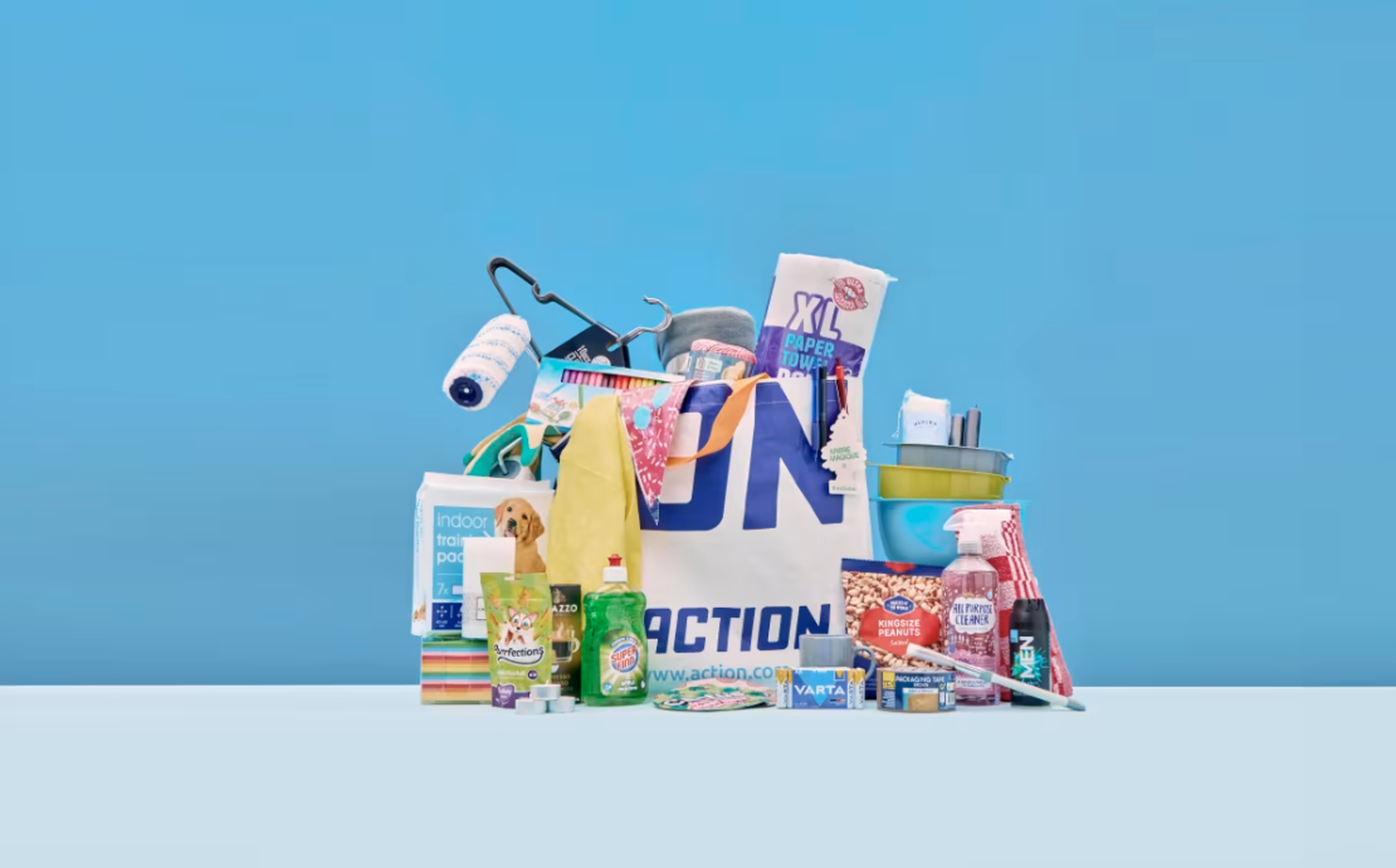 Action bietet über 6000 Produkte an.
