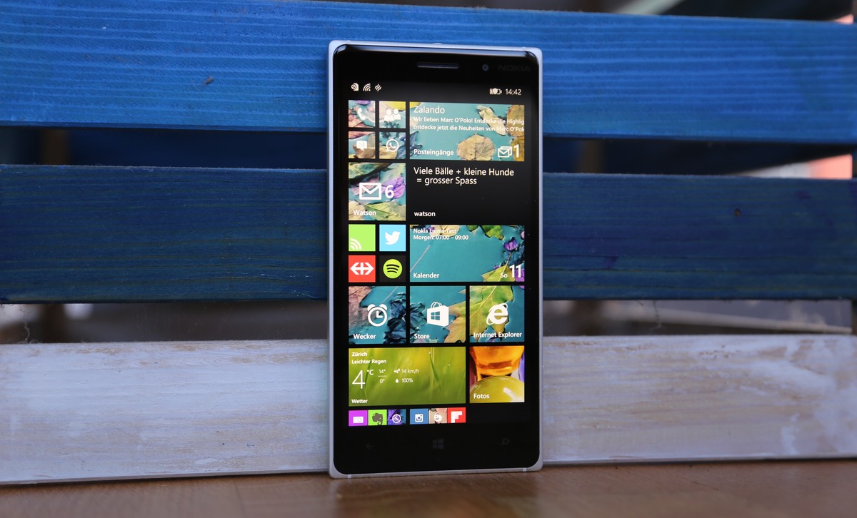 Das ist es also: Das Lumia 830 von Nokia. Ich durfte es sechs Wochen lang testen.