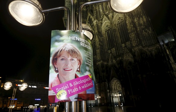 Zieht ins Bürgermeisteramt von Köln ein, befindet sich aber zurzeit im Spital: Henriette Reker.