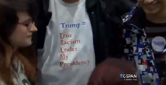 «True Racism Under My Presidency».