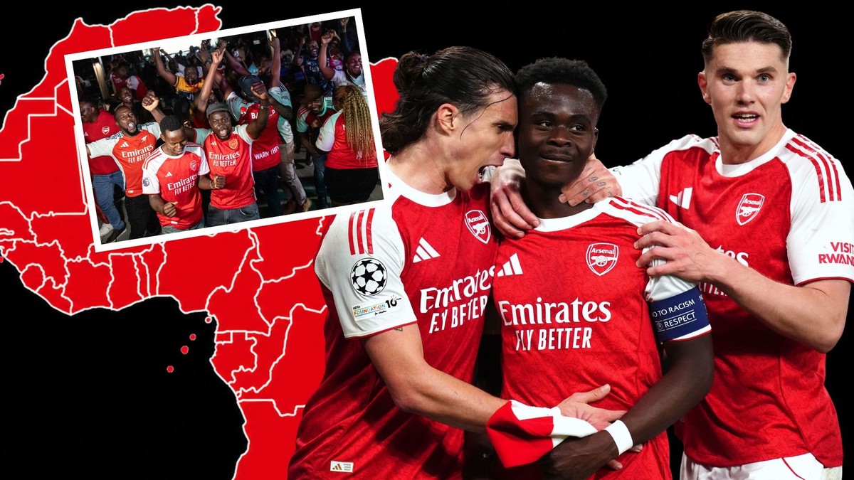 Les Gunners sont largement soutenus sur le continent africain.