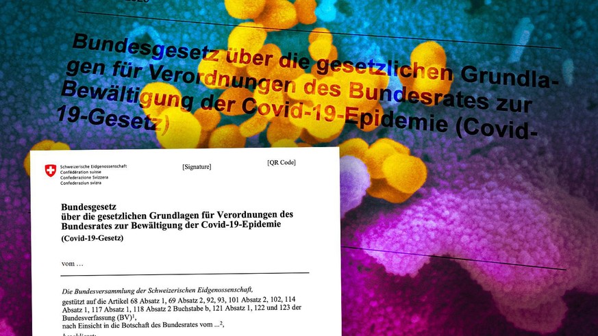 Das Covid-19-Gesetz befindet sich derzeit in einer beschleunigten Vernehmlassung.