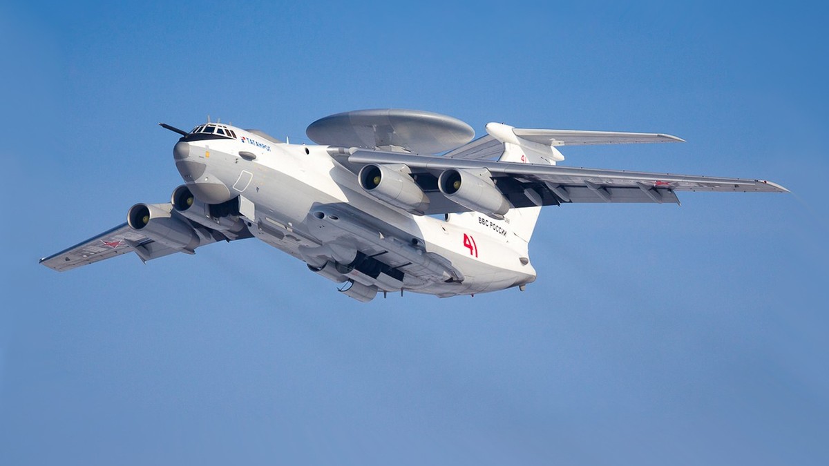 Russisches Aufklärungsflugzeug A50, Quelle: Mil.ru, CC BY 4.0, https://commons.wikimedia.org/w/index.php?curid=108384401