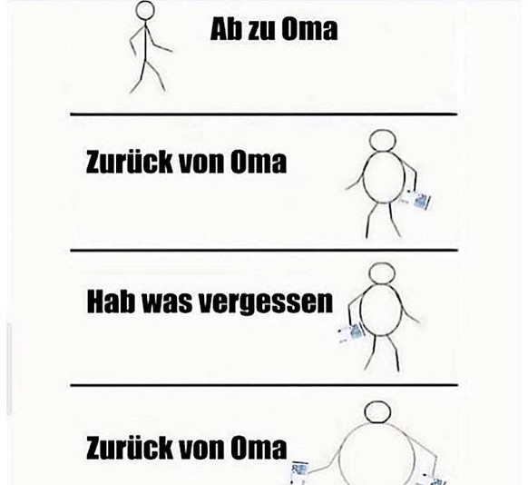 Reite einfach dem PICDUMP entgegen, dann kommt alles gut!\nOmis sind Spitze вЃџвЃџ..meistens вЃџвЃџвЃџвЃџ..oft.