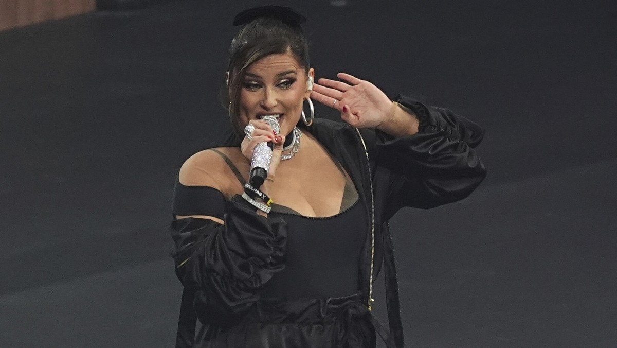 Nelly Furtado performs at the opening ceremony of the 2025 Invictus Games in Vancouver, Canada, Saturday, Feb. 8, 2025. (Aaron Chown/PA via AP)