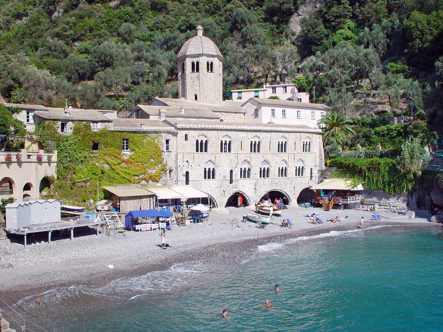 San Fruttuoso, Porto Fino, Italien