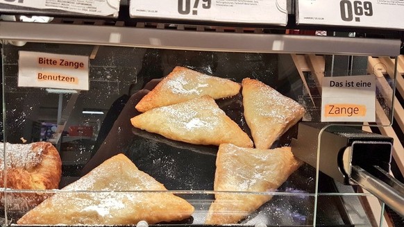 Passive-aggressive: Tongs in the supermarket