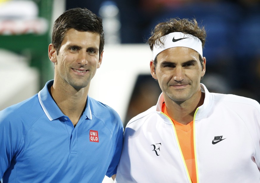 Das nächste Duell zwischen Djokovic und Federer steht an.