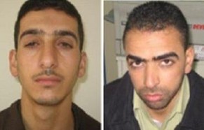 Die Gesuchten: Zwei Ex-Häftlinge aus Hebron.