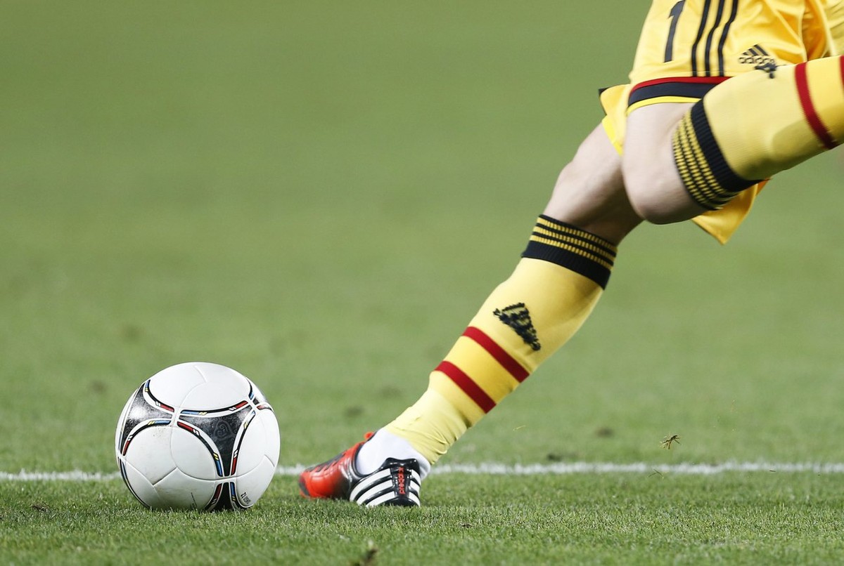 Casillas beim Abschlag.