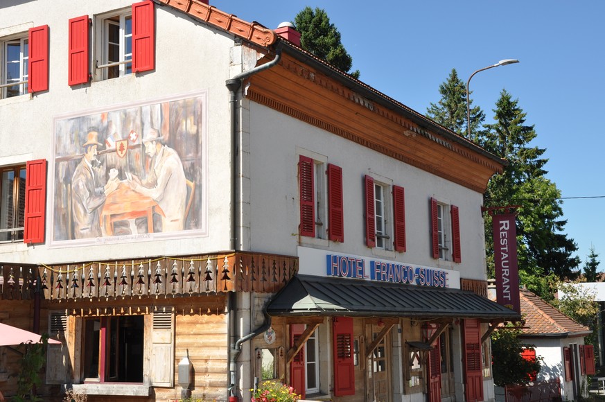 Hotel Arbez Franco-Suisse in La Cure