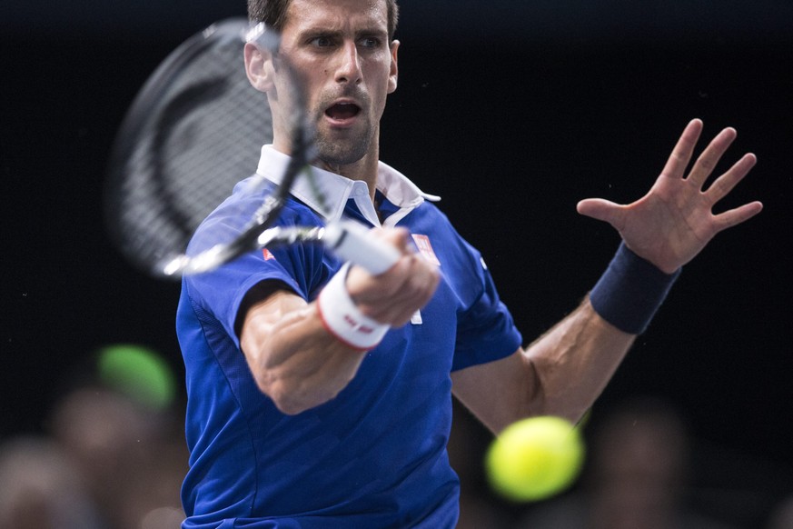 Novak Djokovic zeigte nicht sein bestes Spiel, doch es hat trotzdem gereicht.