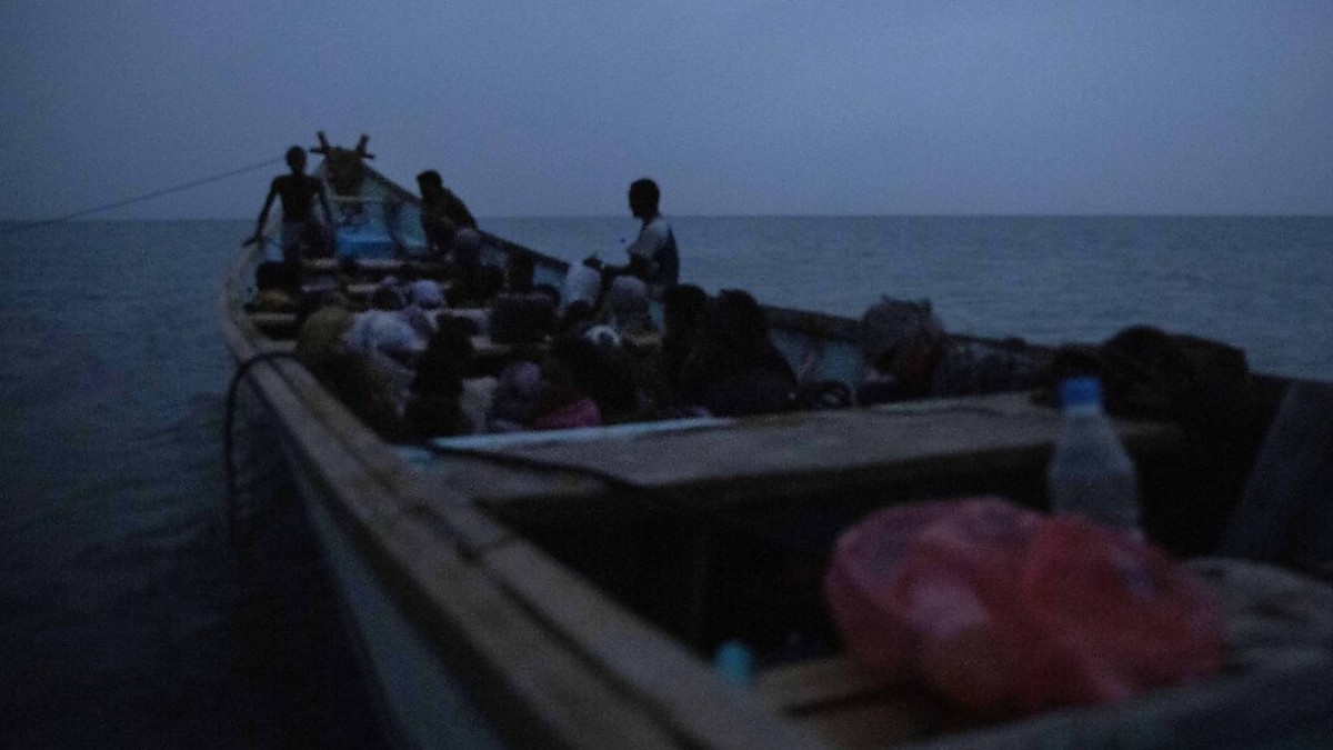 Selon l'OIM, 77 migrants se trouvaient