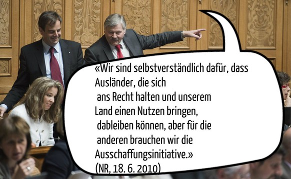 Hans Fehr hätte seine Putzfrau eigentlich gerne ausgeschafft. Leider ist die Initiative nicht richtig umgesetzt. Noch nicht.&nbsp;