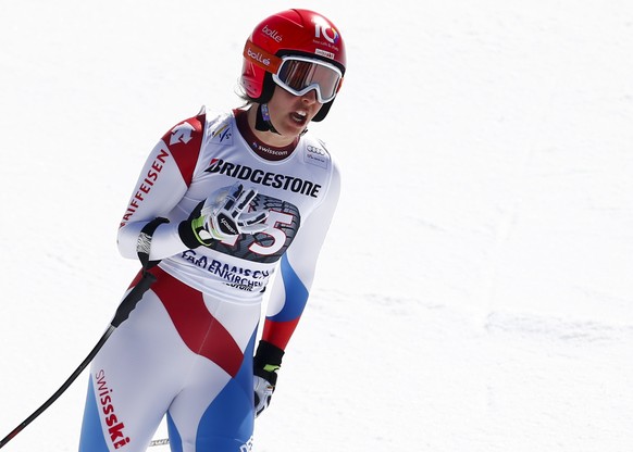 Dominique Gisin enttäuscht und landet in Are nur auf dem 23. Platz.