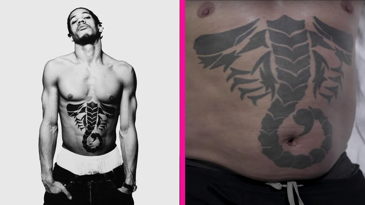 Horoscope, Scorpion, JoeyStarr, Tatouage