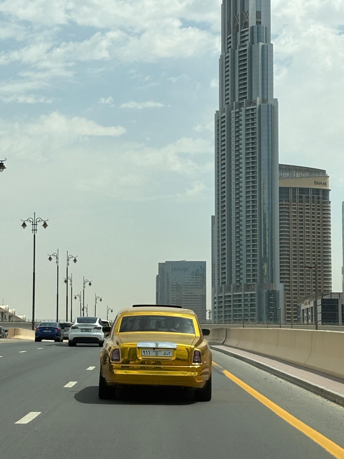Les voitures à Dubaï