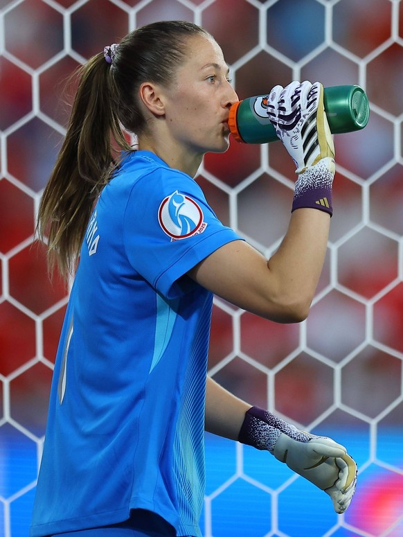 Cecilie Fiskerstrand of Norway Switzerland Women v Norway Women, UEFA European Women s Championship, Football, St. Jakob-Park, Basel, Switzerland - 02 Jul 2025Basel St. Jakob-Park Switzerland EDITORIA ...