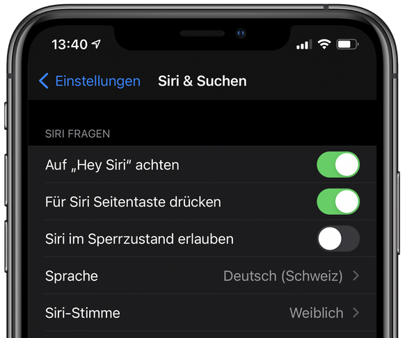 Siri reagiert natürlich nur auf Zuruf, wenn die entsprechende Funktion in den Einstellungen aktiviert ist.