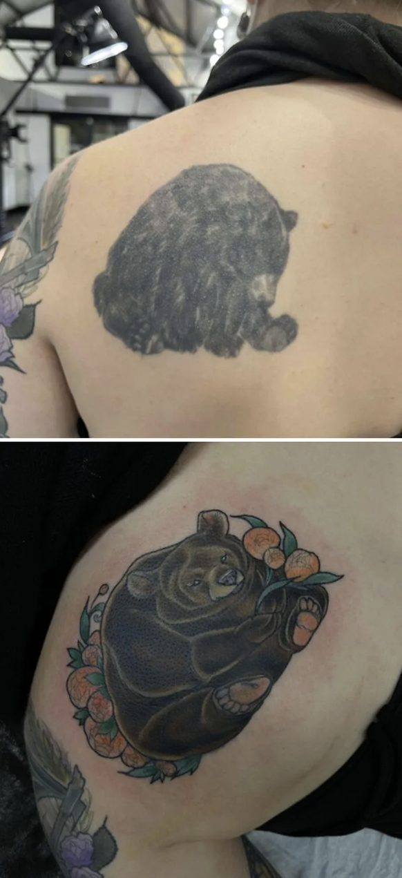 Aus hässlichem Tattoo wird schönes Tattoo: Die besten Cover-ups